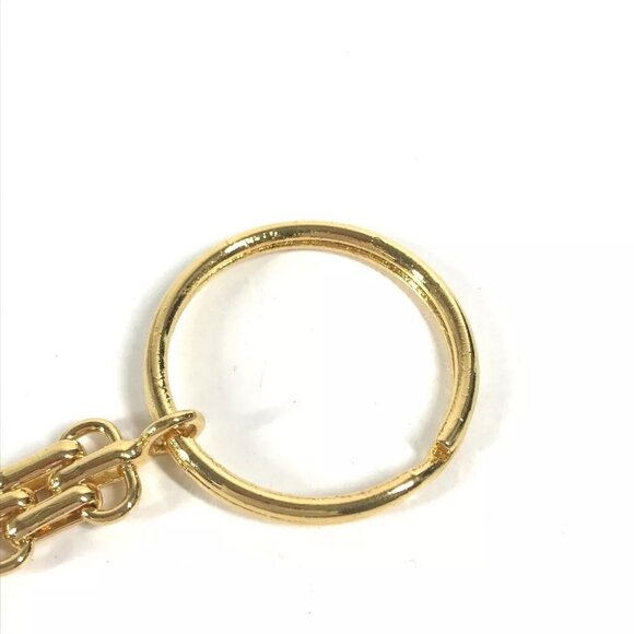 CHANEL Vintage chain CC CC Mark Bag Charm Matelasse Quilted Key Holder - Picture 12 of 12